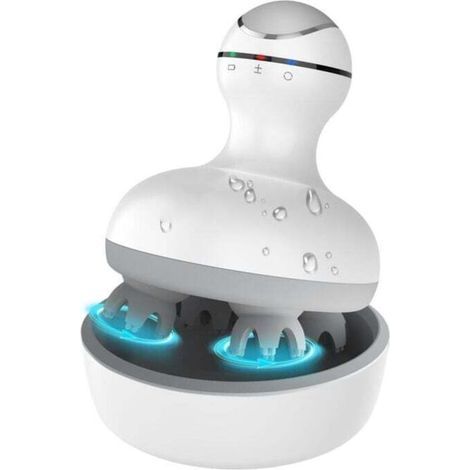 Massageur cervical électrique en forme de U - 6 modes et 9 niveaux - Soulagement des douleurs d'épaules et cervicales - Appareil de massage vertébral (1/4)