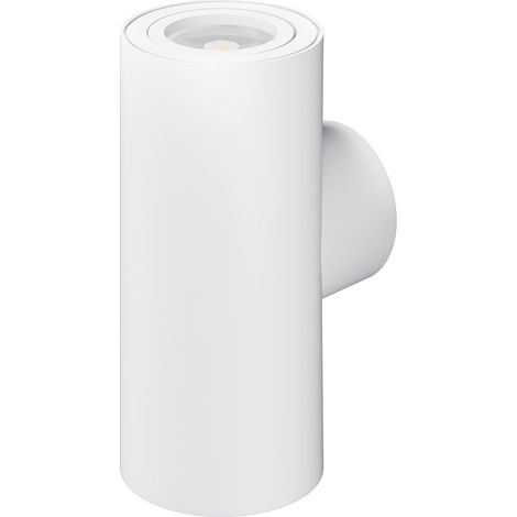 Applique Murale Double Gu10 160 Mm À 38° - Finition Blanc Mat - Éclairage Intérieur Led Double Faisceau - Beneito & Faure (1/4)