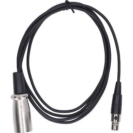 Câble adaptateur micro XLR mini femelle vers XLR mâle, liaison audio 1,5 m, connecteur pro, cordon de raccordement pour microphone (1/5)