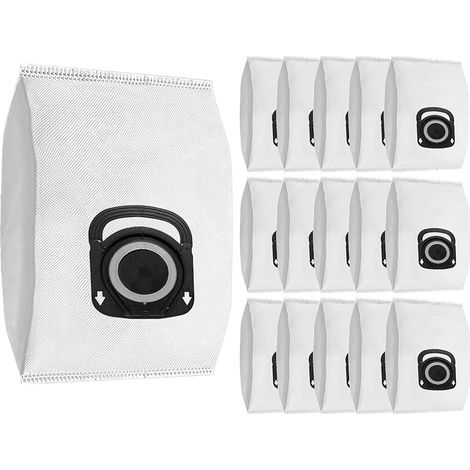 15 Sacs Hygiène+ ZR200520 ZR200720 ZR200920 Compatibles avec Rowenta Silence Force Tefal Moulinex Green Force Power XXL X-Term Power Compact Power RO3969EA RO3143EA RO7473EA (1/5)