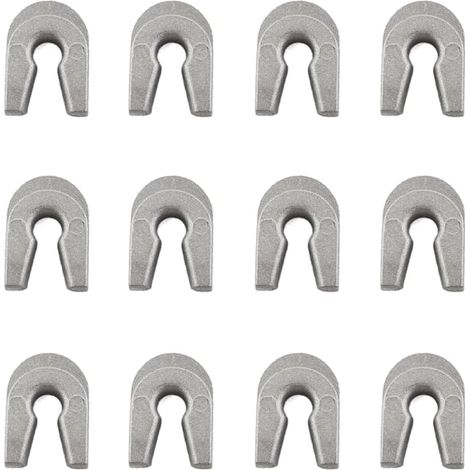 MCHNIC Lot de 12 manchons à œillets pour tête de débroussailleuse McCulloch Partner P25 P35 545003365 pour coupe-bordures McCulloch B26Ps T26Cs MT260CLS T22LCS
