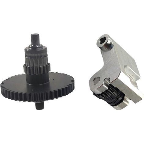 AD5M Upgrade Extruder Kit Zahnrad aus gehärtetem Stahl AD5M Teile für Flashforge Adventurer 5M 5M Pro Dual Drive 3D Zubehör A (Schwarz) (1/5)