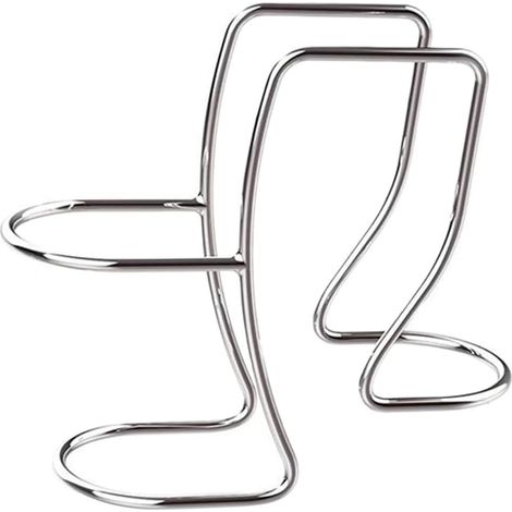 Support de tuyau de vidange en acier inoxydable pour machine à laver, collier de tuyau d'évier, clip de guidage de tuyau pour bac à linge (1/5)