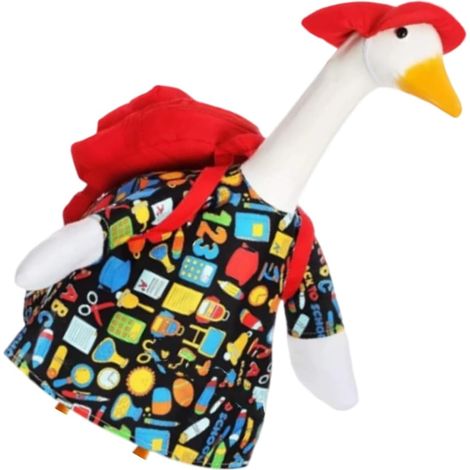 Ensemble de Tenues d ' oies à changements Rapides pour Les décorations de Jardin, 4 pièces, Costume de rentrée Scolaire, décoration extérieure pour, vêtements de Statue d ' oies (1/5)