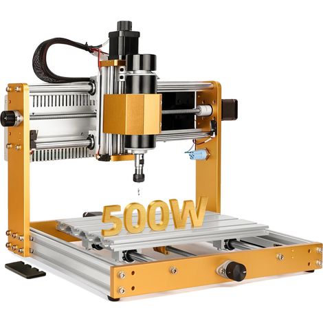 Machine de fraisage CNC, puissance de 500W, contrôle GRBL, Kit de machine (1/2)
