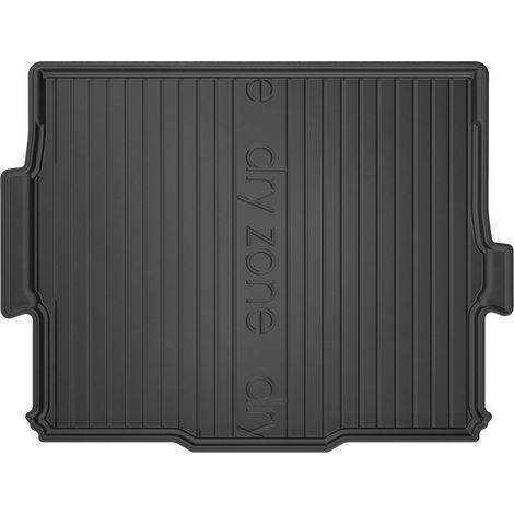 Tapis de coffre pour Peugeot 3008 II 2016-2024 sauf hybrid Supérieur TPE Noir 1x (1/5)