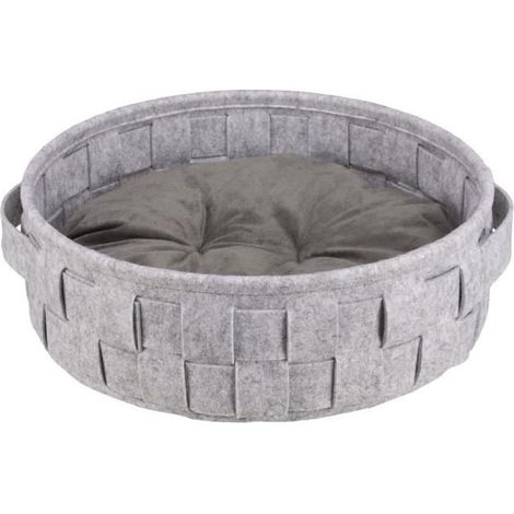 Bett Lennie ø 45 cm grau (1/3)