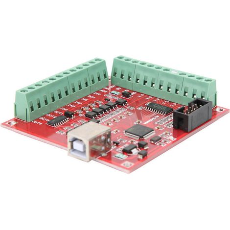 CNC USB Mach3 100 kHz Red Breakout-Board unterstützt Schrittmotor- und Servoantriebe (1/5)