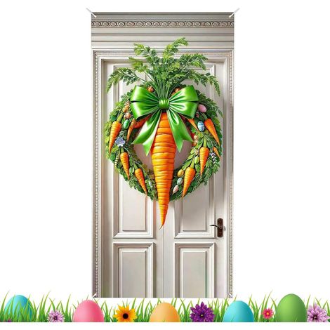 88 9 x 178 8 cm wasserdicht Frühlingshintergrund Türschilder