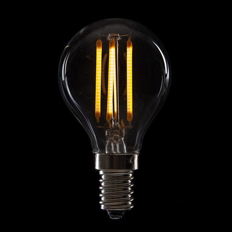 Bombilla LED E14 4W  288Lm 2000ºK Filamento G45 40.000H [WO-LF-G45-E14-4W-WW] (1/5)