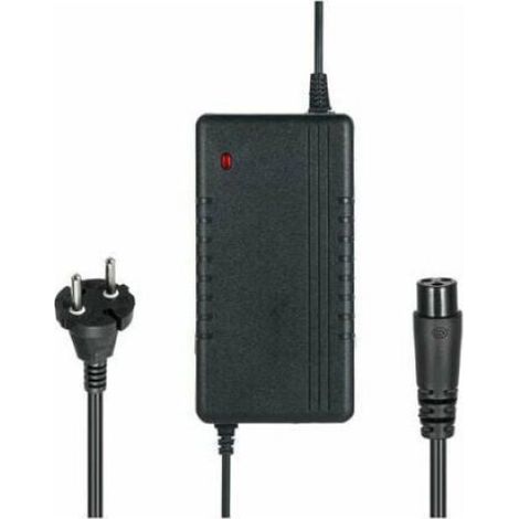 Chargeur Scooter Electrique - 54 6 V 2 A - Pour Batterie Lithium-Ion - Connecteur En Ligne A 3 Trous - 1 Piece (1/5)