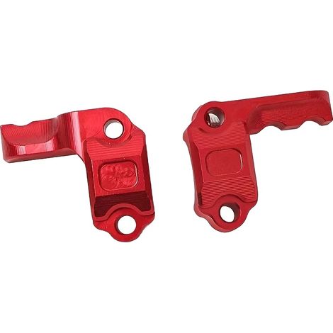 Housse de protection, matériau en aluminium, design usiné CNC, Rouge (1/2)