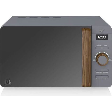 SWAN SM22036LGRYN - 20L Nordic Digital Microwave