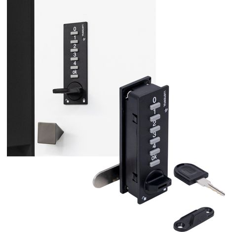 Serratura elettronica codificata per mobili 601 verticale (1/5)