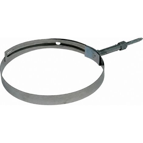 Einstellbare Teleskopschelle aus Edelstahl 80 bis 140 mm