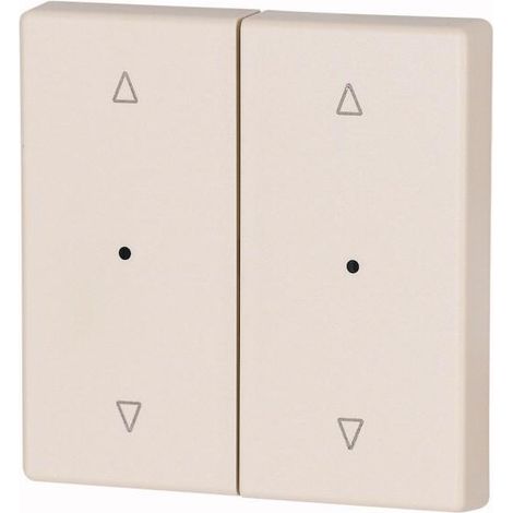 Bouton à bascule double avec LED crème flèches 000147630 EATON CWIZ 02/22 LED