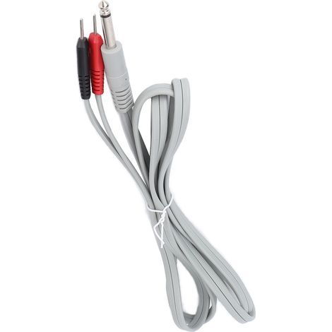 Câbles de connexion TENS 1,8 m pour électrostimulation et électrothérapie - Fils de remplacement pour électrodes (1/5)