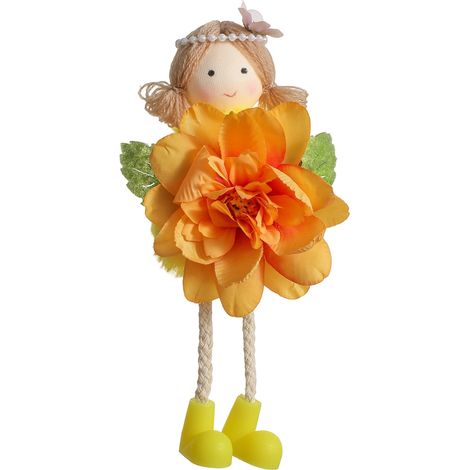 Fairy - Ornements De Décoration De Pâques - Pour Arbre De Printemps Fenêtre Et Mariage - Lot De 4 (1/5)