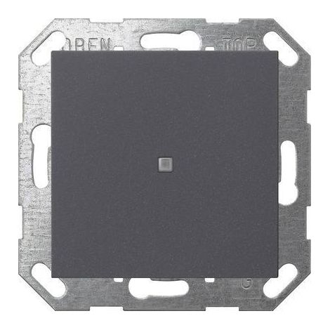Interrupteur encastrable Gira 517128 anthracite minimaliste