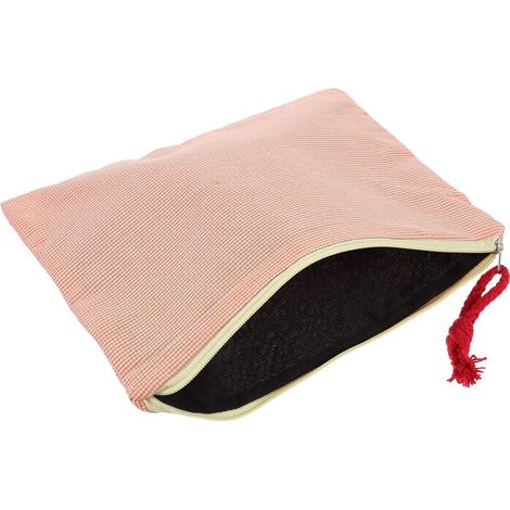 Étui pour Sécateur en Cuir Orange, Rangement Sécurisé pour Jardinage (1/5)