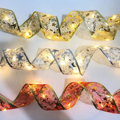 Guirlande lumineuse LED 5 ou 10 mètres pour décoration intérieure et extérieure, arbre de Noël, jardin, terrasse (1/5)