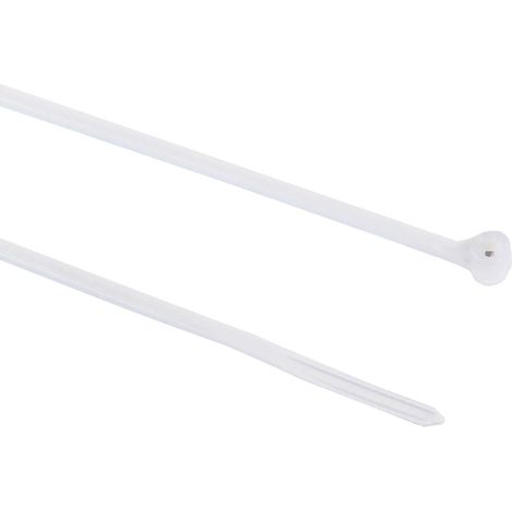 Serre-câble Thomas & Betts Ty-Rap 203.2mm x 2,29 mm Naturel en Nylon 66 ( Prix pour Sachet de 1000 ) (1/2)
