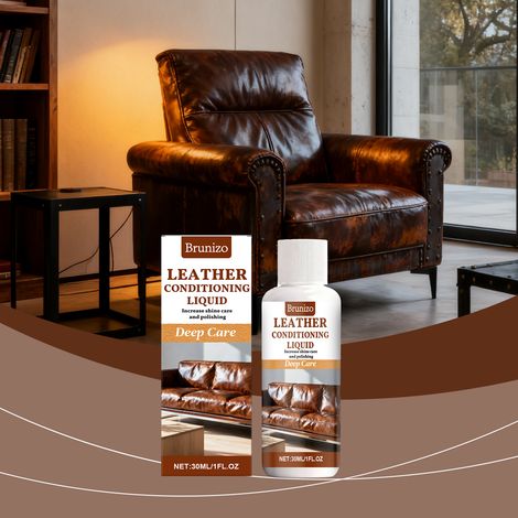Soin du cuir - Nettoyant, adoucissant, hydratant et revitalisant pour cuir à base de lanoline - 30 ml (1/5)