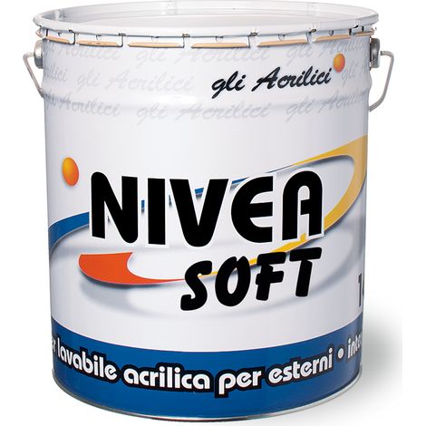 IDROPITTURA ACRILICA NIVEA SOFT  4LT  V