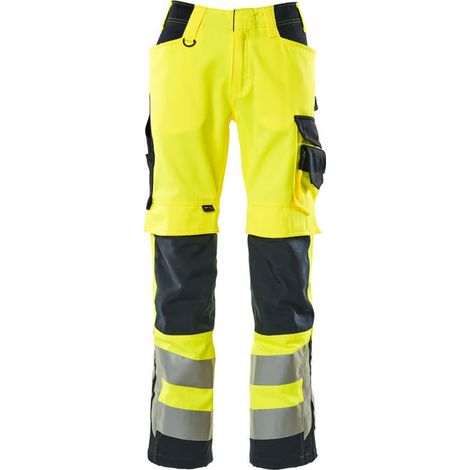 Mascot MASCOT Warnschutzhose Kendal SAFE SUPREME 15579-860-17010 44 hi-vis gelb/schwarzblau (1/4)