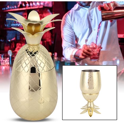 Verres à cocktail en acier inoxydable, accessoires de bar, récipients à boissons, outils de bar (1/5)
