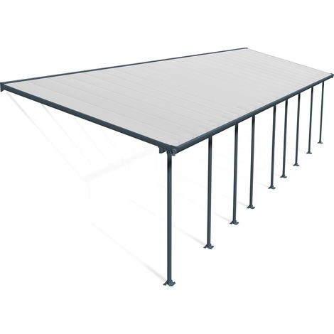 Canopia Pergola Feria 3X13,4 Grise (1/5)