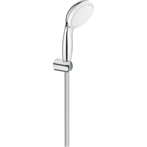 Grohe set doccetta completo 2 getti per doccia tempesta100 con flessibile e supporto cromo per vasca bagno (1/5)