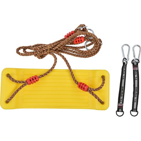 Balançoire pour enfants avec corde, résistante à l'usure, idéale pour les jeux de jardin en extérieur (garçons et filles).