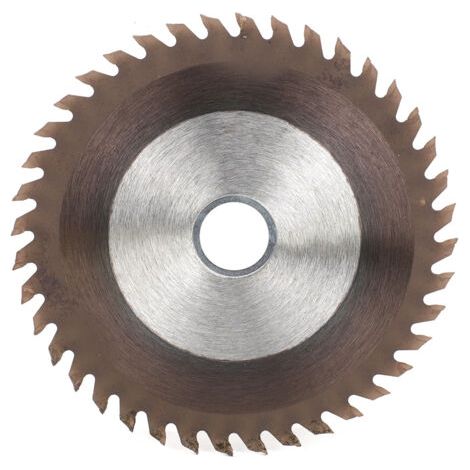 105 mm HSS-Kreissägeblatt mit 40 Zähnen für präzise Holzschnitte, Bronzebeschichtung, 1,6 mm Dicke. (1/5)