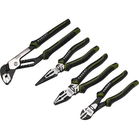 Draper 28539 Draper Expert High Leverage Pliers Set with Water Pump Pliers (4 Piece)