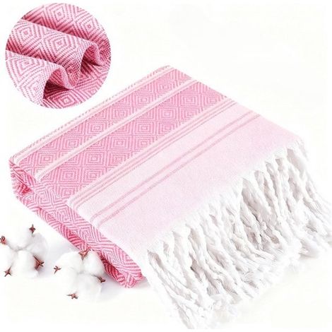 Toalla de baño de algodón de secado rápido (1 unidad), extragrande, absorbente, multifuncional, unisex, color 13, 180 x 100 cm. (1/5)