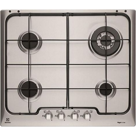 Electrolux PX640UV Kochfeld Edelstahl Integriert Gas 4 Brenner
