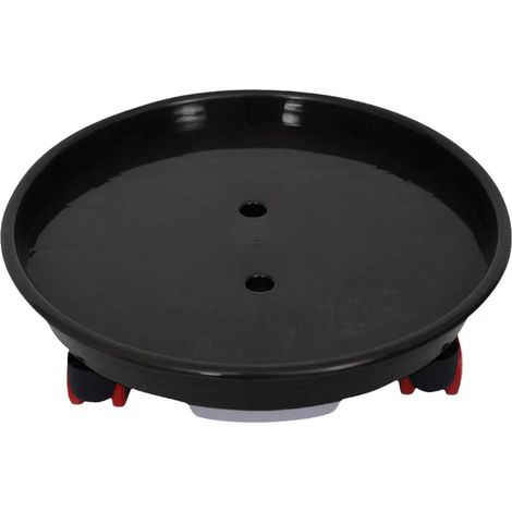 Plateau à roulettes pour pots de fleurs, support roulant pour grandes plantes (1/5)