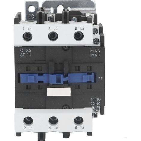 Contacteur triphasé basse tension CJX2-80 AC110V 80A avec contacts en argent (1/5)