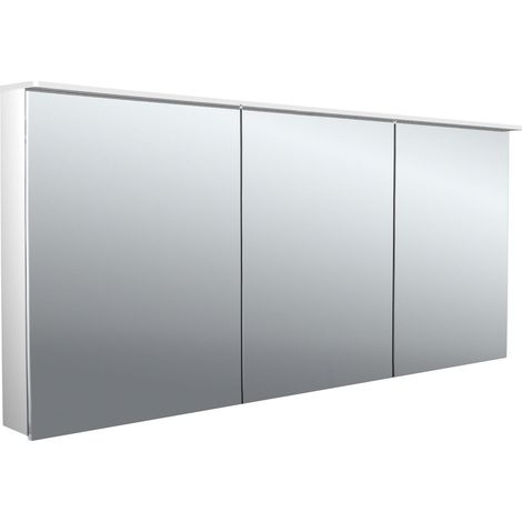 Armario con espejo iluminado emco flat 2 design LED con luz