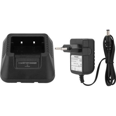 Baofeng Chargeur de batterie de voiture USB pour UV-5R DM-5R Plus talkie-walkie (prise UE) (1/4)
