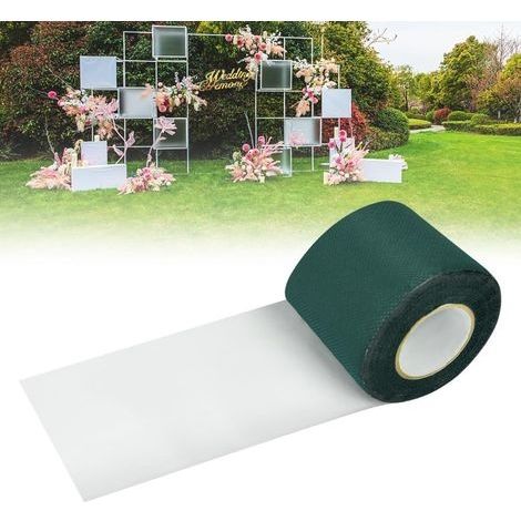 Ruban de Gazon Artificielle, 5cm 5m Bande Jonction Gazon Artificielle Auto-adhésive Ruban Adhésif pour Gazon Artificiel Bande Adhesive Gazon Syntique pour Jardin Pelouse Balcons - Ver (1/5)