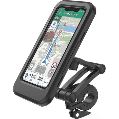 Support de téléphone étanche pour vélo, rotation à 360°, moto (1/4)