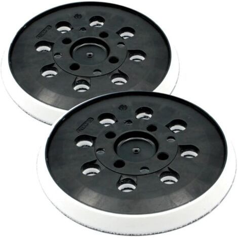 2-10 plateaux velcro 125mm - Compatible Bosch PEX series - Remplacement direct - Adhérence durable