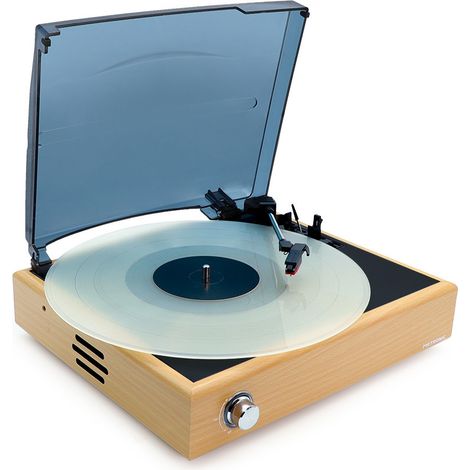 Platine vinyle avec haut-parleurs intégrés (1/4)