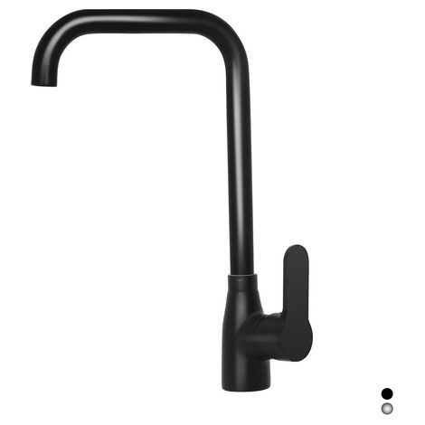 MISCELATORE MONOCOMANDO LAVELLO CANNA QUADRA SERIE PACO- Cromo- DH- pezzi 1