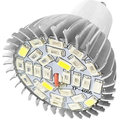 Ampoule LED horticole 28 W à spectre complet pour la croissance des plantes à fleurs, 85 V-265 V, culot GU10 (1/5)