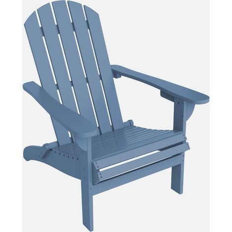 Poltrona da giardino Adirondack in legno di acacia (1/5)