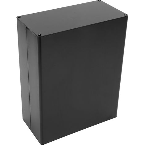 Boîtier de Protection en Aluminium Démontable pour Circuits Électroniques et Dispositifs Industriels Noir (1/5)