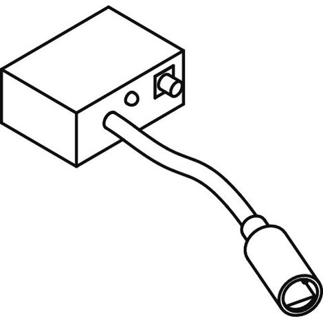HEWI S50.02.02001 Récepteur radio pour modules WC S 50,